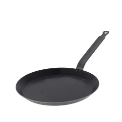 DE BUYER Outdoor 24 cm - patelnia do naleśników ze stali węglowej