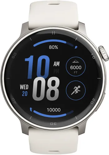 Smartwatch STELIO Activ AI GPS 46mm Srebrny