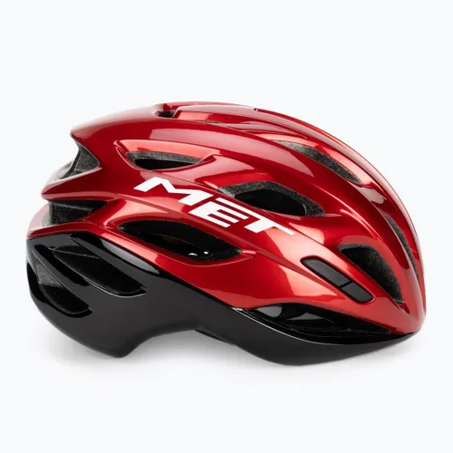 Kask rowerowy MET Estro Mips red/black metallic glossy