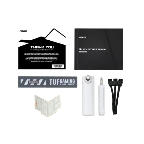 Karta graficzna ASUS TUF Gaming GeForce RTX 5070 Ti White OC Edition 16GB GDDR7 256bit DLSS 4