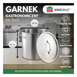 Garnek KINGHOFF KH-1962 21L
