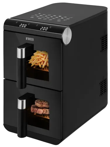 Air Fryer Frytkownica beztłuszczowa NOVEEN AF5050 DoubleCrisp X-LINE 11 L z podwójnym koszem