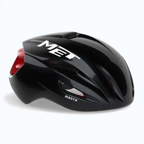 Kask rowerowy MET Manta MIPS black/red glossy