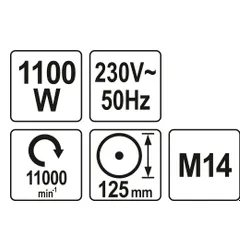Yato YT-82100 mașină de rectificat