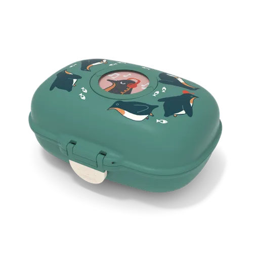 Lunchbox śniadaniówka Monbento MB Gram - green penguin