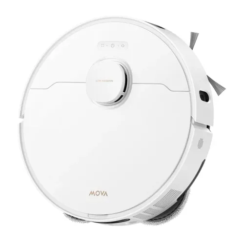 Robot sprzątający Mova E50 Pro Ultra Funkcja mopowania Stacja oczyszczająca Tworzenie mapy pomieszczenia 80dB Biały