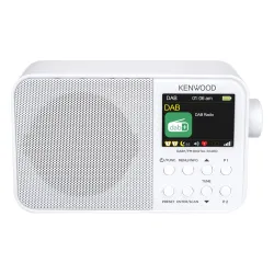 Radioodbiornik Kenwood CR-M30DAB-W Radio FM DAB+ Bluetooth Biały