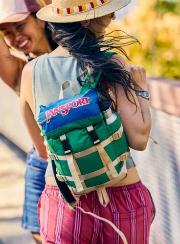 Рюкзак JanSport Mini Skip Pack - jelly kelly