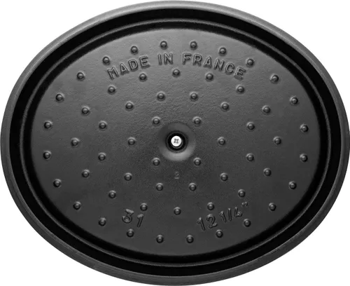 Garnek żeliwny owalny 2.35 ltr STAUB LA COCOTTE Niebieski