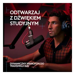 Mikrofon Logitech Yeti Studio Przewodowy Dynamiczny Czarny