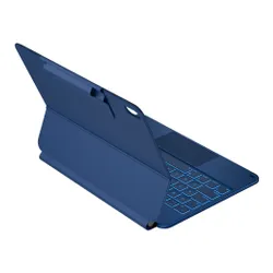 Etui na iPad TYPECASE Edge Błękitny pacyfik Klawiatura