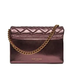 Kurt Geiger 690-Geantă Mini Kensington Din Piele 9086631109 Maro Închis