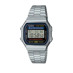 Casio Vintage A168wa-1yes Gümüş / Gümüş Saatler