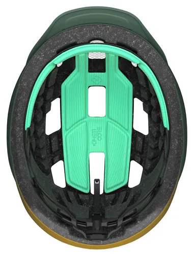Kask rowerowy LAZER Cerro KinetiCore Żółto-zielony MTB (rozmiar M)
