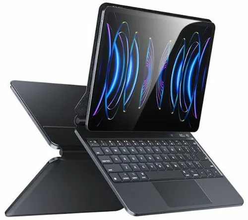 Etui na iPad Pro USAMS Miaoke 12.9 cali Czarny Klawiatura