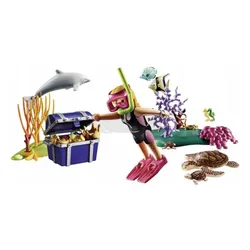 PLAYMOBIL Family Fun 70678 Płetwonurek