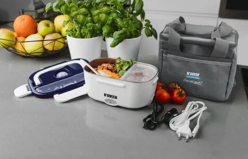 Lunchbox podgrzewany N'oveen LB430 1,1l Niebieski