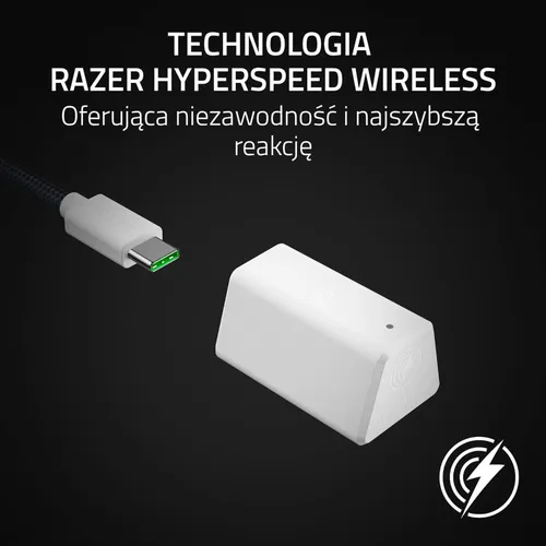 Słuchawki bezprzewodowe z mikrofonem Razer BlackShark V2 HyperSpeed Nauszne Czarny