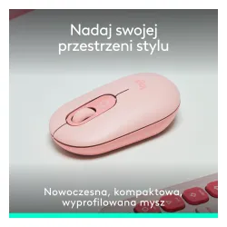 Myszka Logitech POP Mouse Różowy