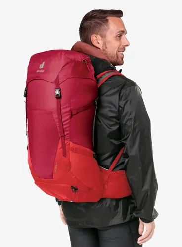 Plecak z siatką dystansową Deuter Futura 32 - masala/cherry