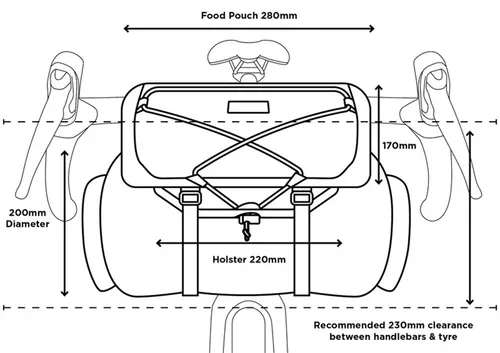 Сумка на руль RESTRAP Bar Bag