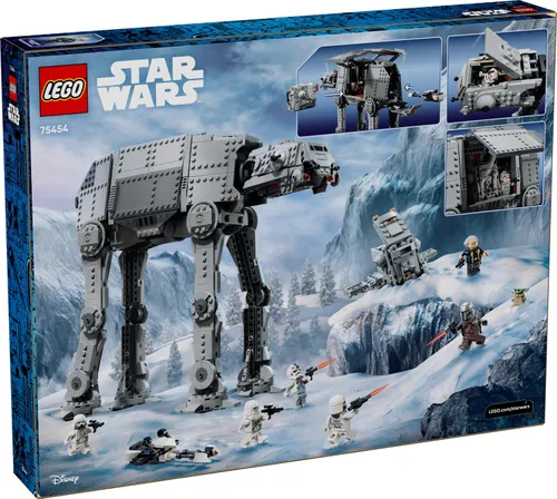 LEGO Star Wars 75454 Mandalorian AT-AT Resztek Imperium, zestaw klocków 10+