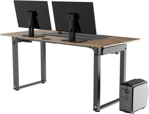 Biurko gamingowe ULTRADESK Uplift Brązowy