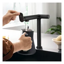 Bateria HANSGROHE Aqittura M91 76802670 z filtrem Czarny mat