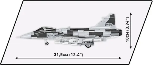 Cobi Klocki Klocki Armed Forces SAAB Jas 39 Gripen E 480 klocków