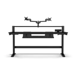 Biurko Corsair Platform:6 Standardowy180cm Czarny Laminat
