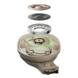 Słuchawki bezprzewodowe Belkin SoundForm Surround Nauszne Bluetooth 5.4 Piaskowy