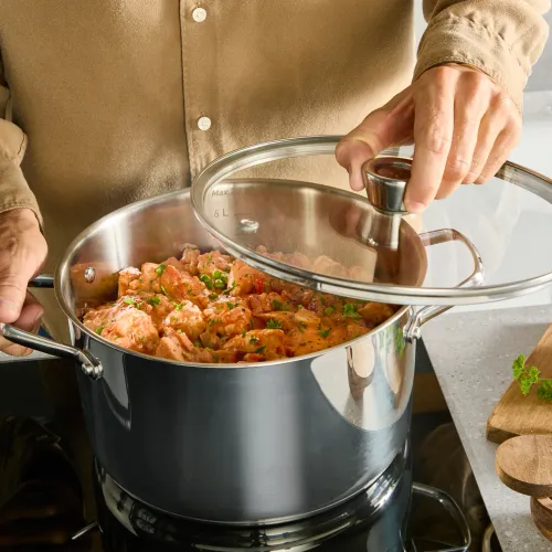 Garnek Tefal E3366355 Indukcja Stal nierdzewna 7,7l