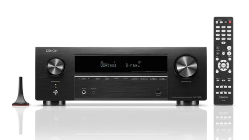 Ресивер Denon AVR-X1800H 7.2-канальный Dolby Atmos DTS X Wi-Fi Bluetooth AirPlay черный