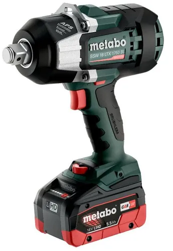 Ударный гайковерт Metabo SSW 18 LTX 1750 BL 2x5.5Ah