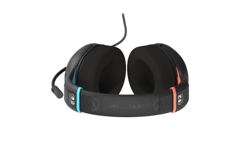 Słuchawki przewodowe z mikrofonem Turtle Beach Airlite Fit Charcoal Black Nauszne Czarny