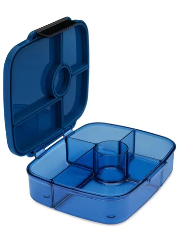 Lunchbox głęboki 5-komorowy Yumbox Go Bento Box - Oslo blue
