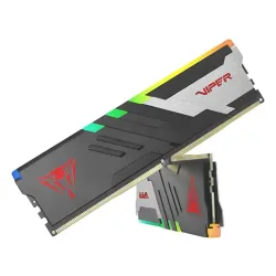 Pamięć RAM Patriot Viper Venom RGB DDR5 64GB (2 x 32GB) 6000 CL30 Szary