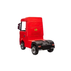 Ciężarówka Na Akumulator Auto Dla Dziecka Scania 500R Lakier 4X4 Skóra LED Eva
