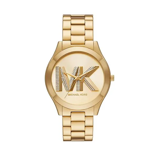 Часы Michael Kors Slim Runway Mk4732 Gold / Gold