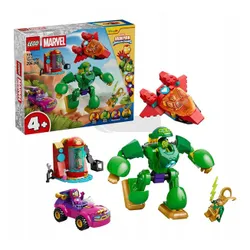 LEGO Marvel Iron Man 11211 Loki kontra drużyna Iron Mana, zestaw klocków 4+