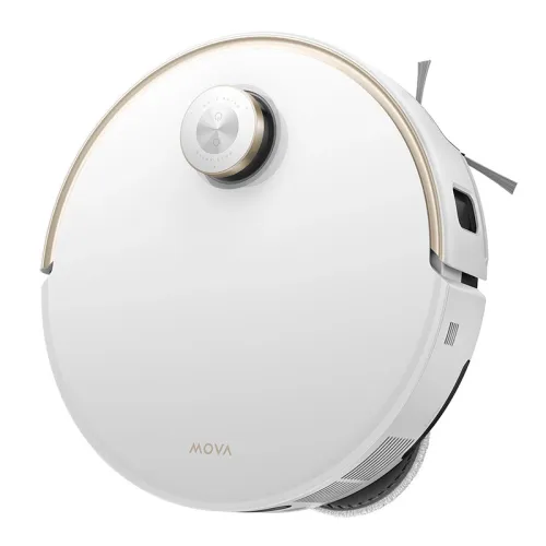 Robot sprzątający Mova V50 Ultra Complete Funkcja mopowania Stacja oczyszczająca Tworzenie mapy pomieszczenia Biały