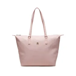 Сумка Tommy Hilfiger Poppy Canvas Tote Handbag AW0AW15983 Pink