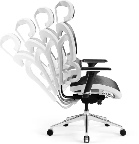 Fotel DIABLO CHAIRS V-Commander Biało-czarny