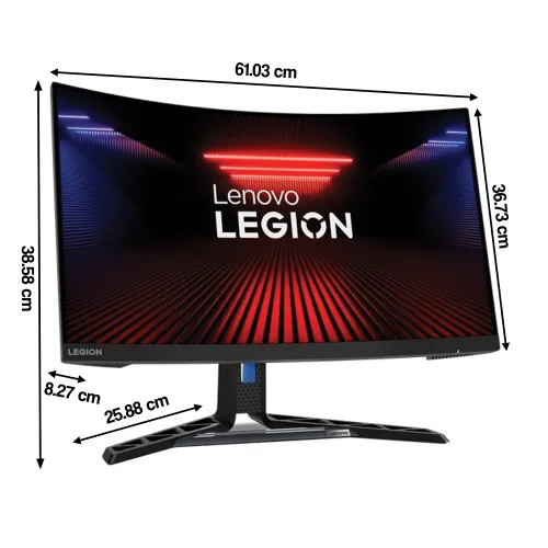 Monitor LENOVO Legion R27fc-30 27" 1920x1080px 240Hz 0.5 ms [MPRT] Curved