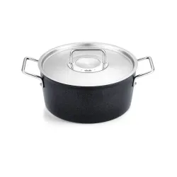 FISSLER Adamant 20 cm - garnek aluminiowy z pokrywką