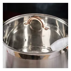 Klausberg Garnek Gastro Z Pokrywą 34Cm 22,4L Kb-7798