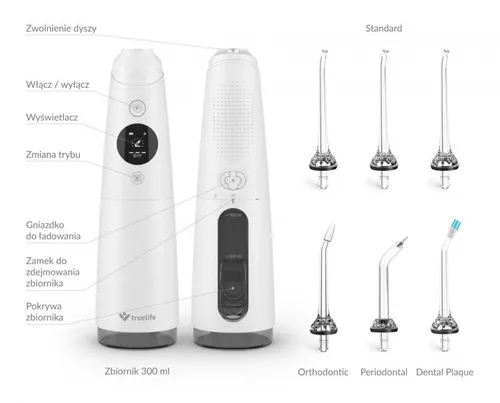 Irygator TRUELIFE AquaFloss Compact C300 Biały