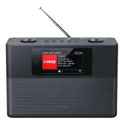 Radioodbiornik Kenwood CR-ST200S-B Radio FM DAB+ Internetowe Wi-Fi Bluetooth Czarny