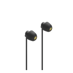 Słuchawki przewodowe Hama Calm Dokanałowe USB-C Mikrofon Czarny