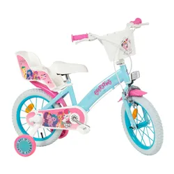 Rower dziecięcy TOIMSA My Little Pony 14 cali dla dziewczynki Błękitny